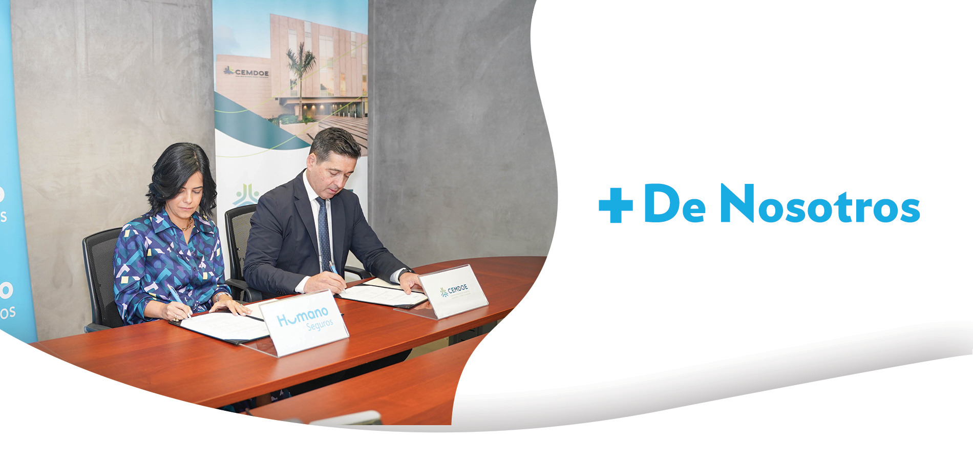 Firma Acuerdo CEMDOE Humano Seguros 